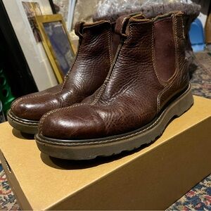 Clarks Dark Brown Chukka Boots